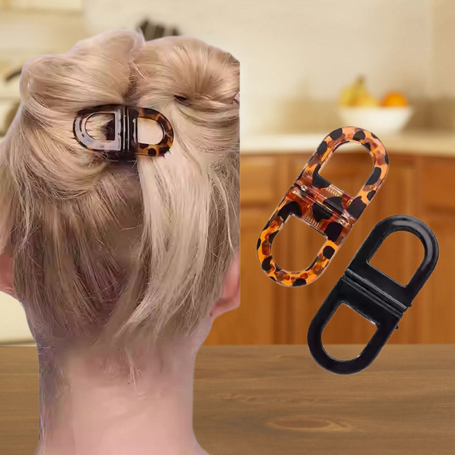 ZMBIRD 심플 자석 머리핀 헤어 집게핀 2종세트 N6300