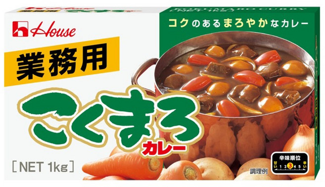 House 好侍 大容量小金咖哩, 1個, 1kg