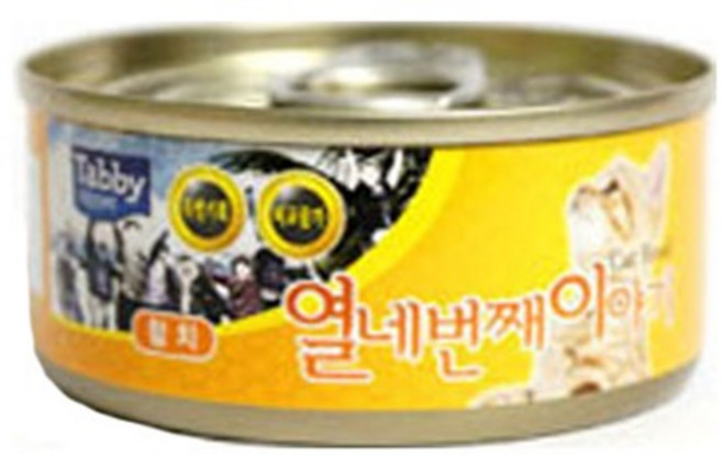 테비토퍼 열네번째이야기 고양이캔, 24개, 참치
