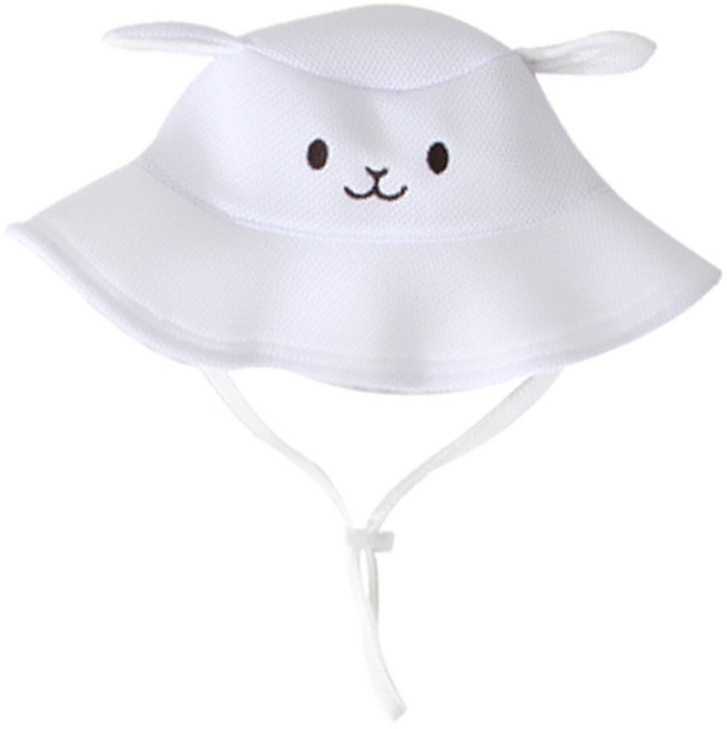 헬로미니미 [국산]멍뭉이 아기 여름 모자 버킷햇 유아 썬햇 uv차단 바캉스모자