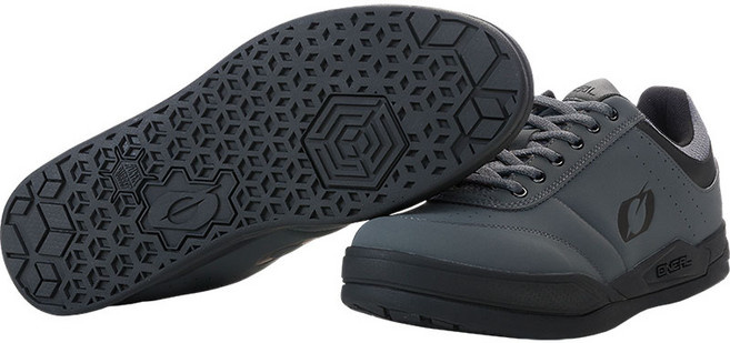 오닐 펌프스 MTB 및 미니벨로 평페달용 자전거신발, 40(255mm), 그레이블랙