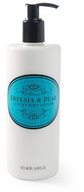 Naturally European - Freesia & Pear - 럭셔리 바디 로션 500ml / 16.6 액량 온스 - 쿠팡