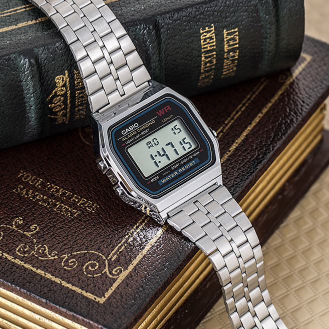 카시오 A158W A159W 시리즈 빈티지 메탈시계