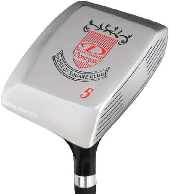 미사용 전시클럽 초고반발 도노 골프 남성용 사각 페어웨이 우드 7번, S, 22도