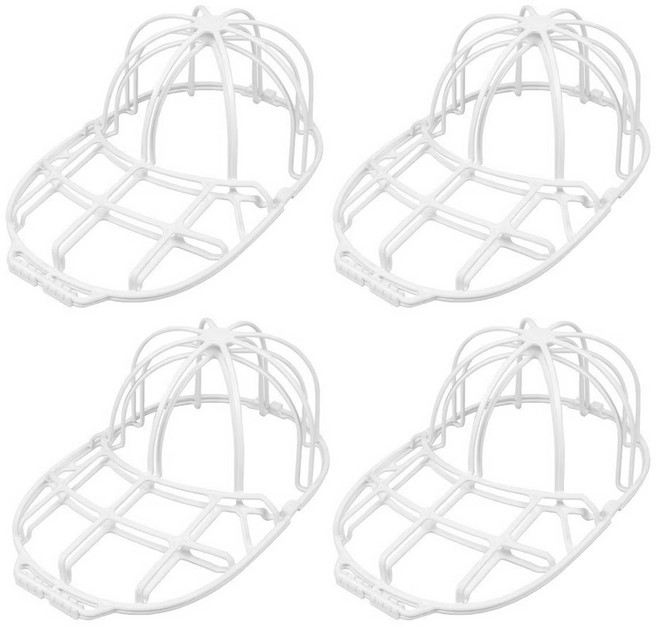 VITALO 캡듀얼케어 모자보관세탁망 4SET, 4개, 01.화이트