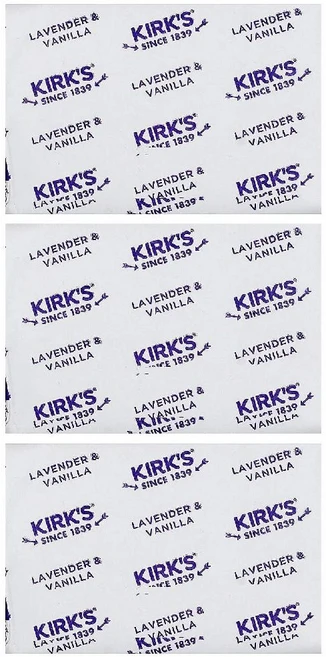 커크스 프리미엄 코코넛 캐스틸 비누 시트러스 트위스트 113g 민감 피부용 천연 코코넛 오일 바솝 (원산지 미국), 라벤더 바닐라, 3개 - 쿠팡