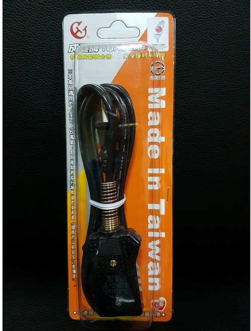 霏霓莫屬 成電牌TC-013 十人份電鍋線組 電源供應器 電源線, Black, 1個