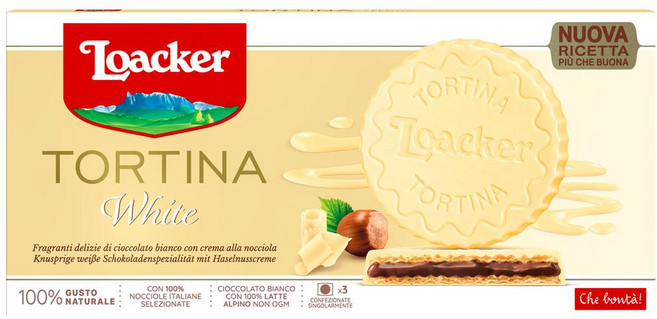 로아커 토르티나 화이트 웨이퍼 스낵, 10개, 63g