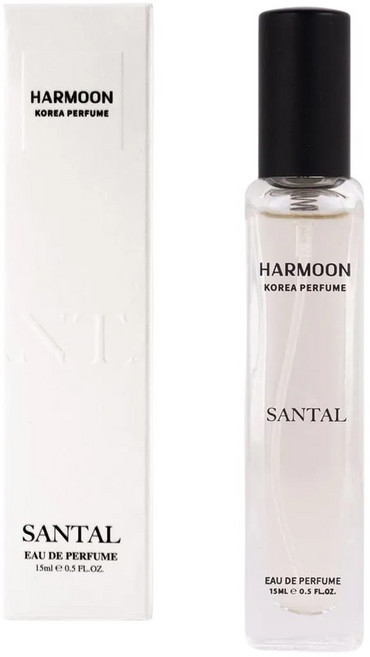 HARMOON SANTAL 檀木香水 韓國香氛 持久淡雅木質調, 1個, 15ml
