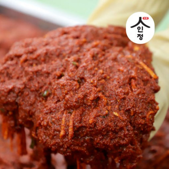 [인정김치] 보쌈김치 양념 국내제조, 1개, 5kg