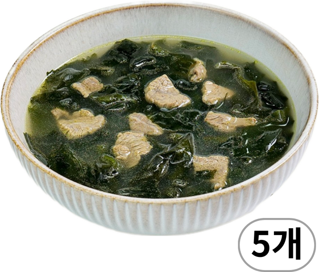남선생홈푸드 한우 미역국 밀키트 5팩(10인분), 5개, 170g