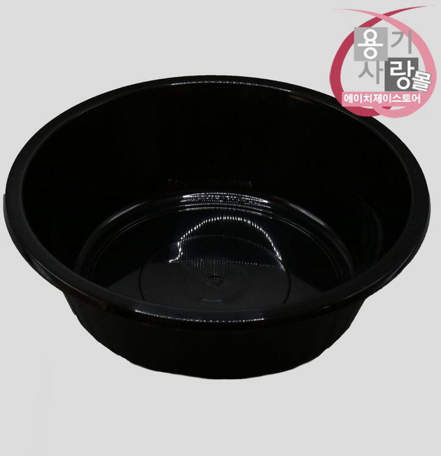 중화면용기 중국집 그릇 중 BW 2166M 검정 400개, 100개, 4개