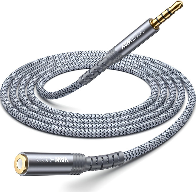 코드웨이 4극 이어폰 연장선 오디오 연장케이블, 1m, 1개