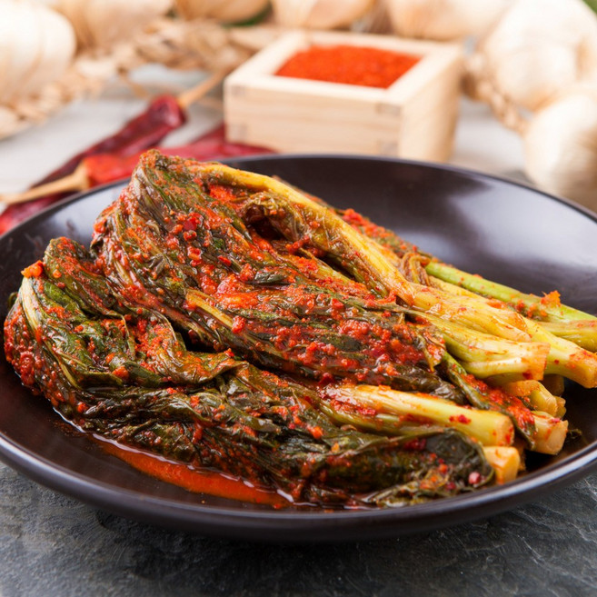 [국내산100%] 여수 돌산 갓김치 알싸한 전통제조 명품 김치 디아머스, 3개, 3kg