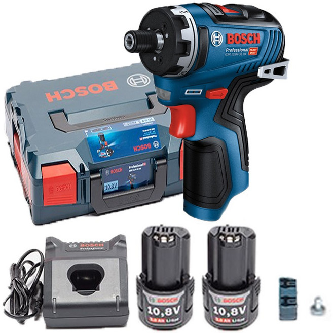 보쉬 GSR10.8V-35HX 충전드릴 드라이버 3.0Ah 배터리2개 세트, 1세트