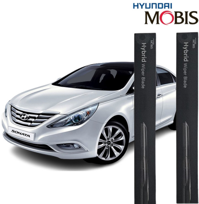 YF 소나타 현대모비스 에어로 다이나믹 하이브리드 와이퍼 650+450 자동차 윈도우 브러쉬