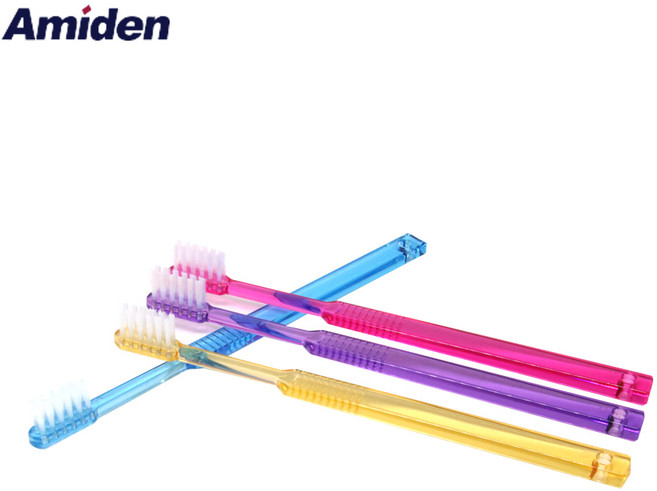 치과용 치과 칫솔 부드러운 미세모 교정 칫솔 아미덴 임플란트 교정용 칫솔 12개입, 1개