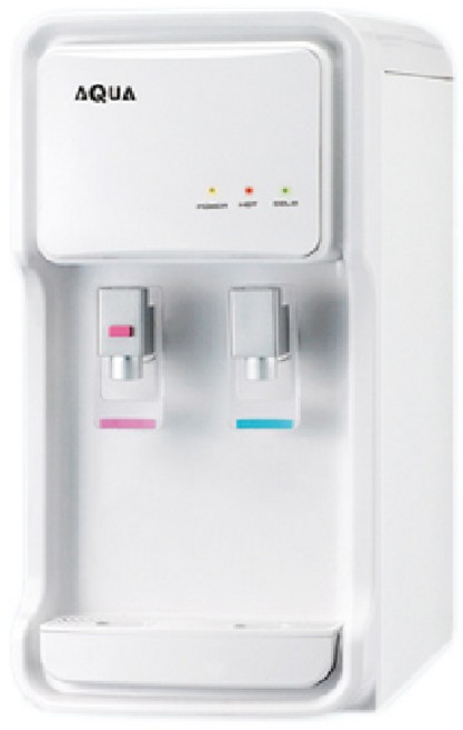 아쿠아글로리 냉온 정수기 스탠드형 테이블형 가정용 업소용 대용량 정수기, GP-500s 화이트 테이블형