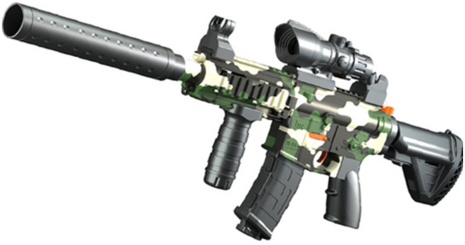 M416 소프트건 스펀지탄 80개 세트 장난감총 스나이퍼 장난감 저격총 에어 스펀지총 라이벌 샷건 공기총 총알, W99037A(80cm, 1개