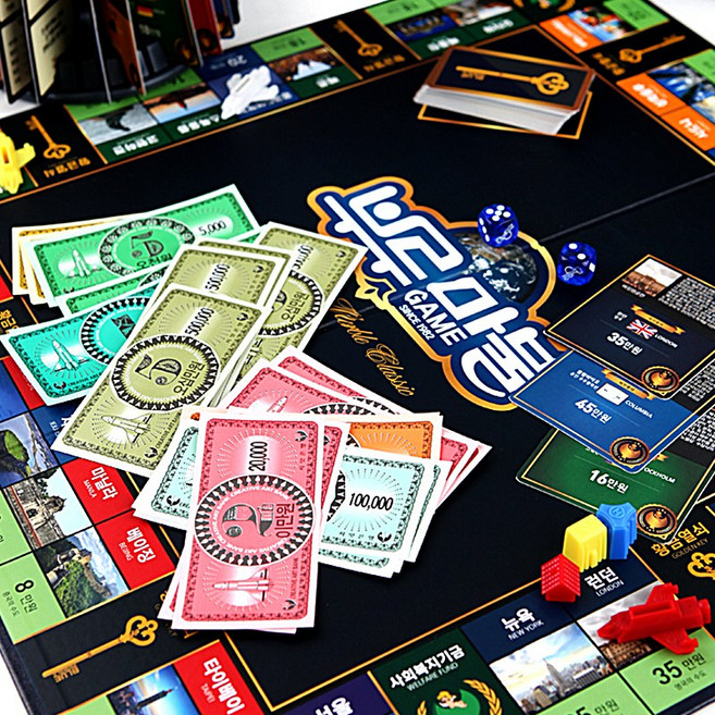 부루마블 세계여행 클래식 66000 보드게임, 단품, 1개