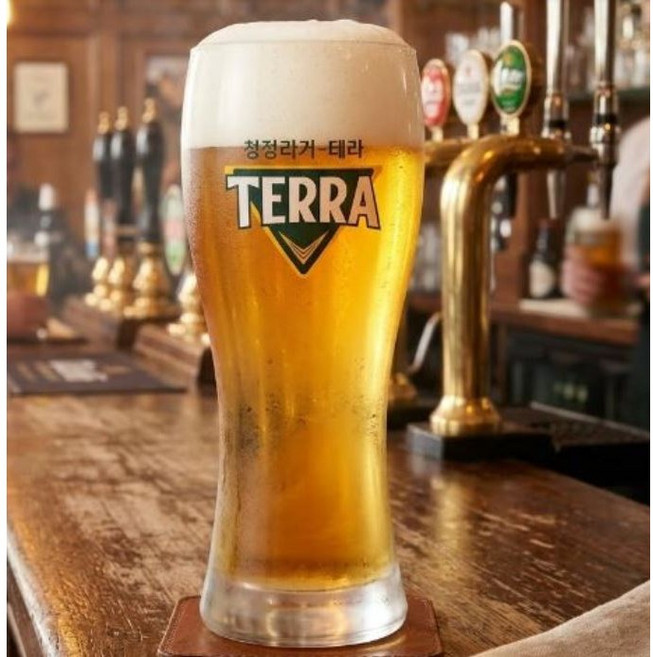 테라 400ml 생맥주잔, 1개