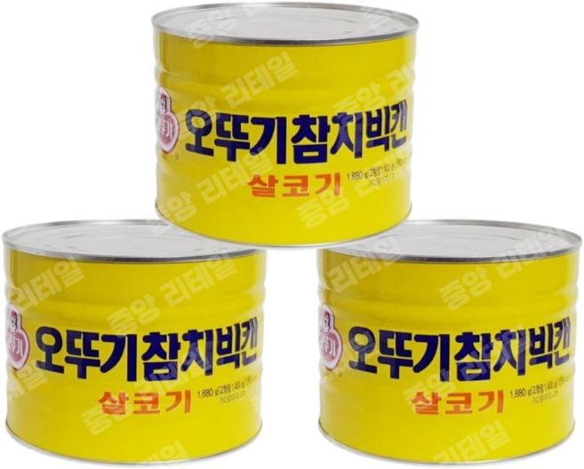 오뚜기 참치빅캔 살코기, 1.88kg, 3개