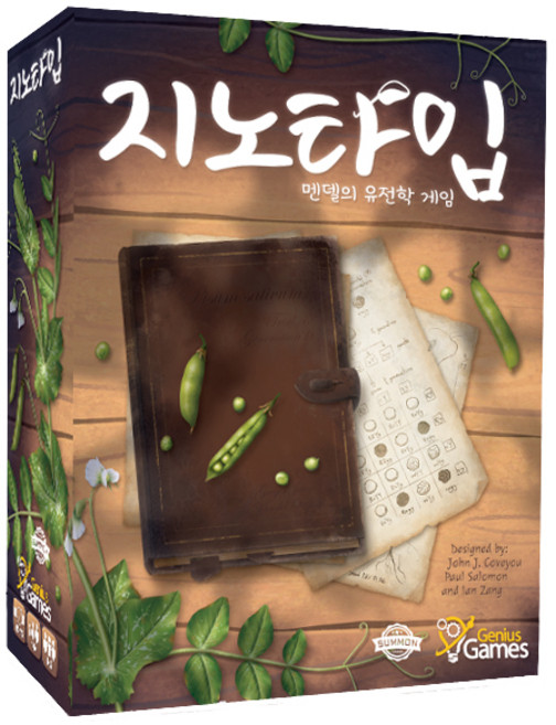 지노타입 보드게임 멘델의 유전 법칙 보드 게임 유전자 교육용 학습용, 1개
