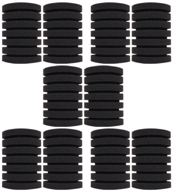 그린스하비 어항 여과기 스펀지 리필 필터 8.5CM, 10개