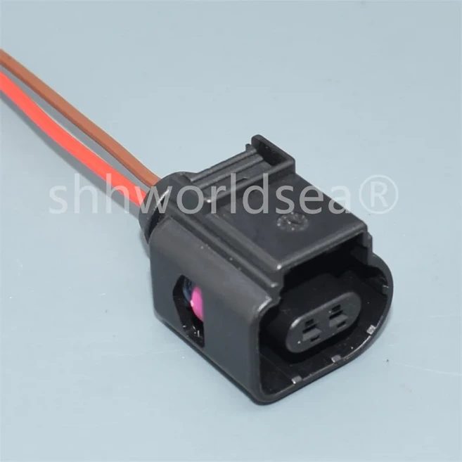 1 세트 2 핀 8K0 973 702 자동 수온 자동차 공기 온도 센서 플러그 커넥터 8K 0973702, 01 1pcs female, 1개