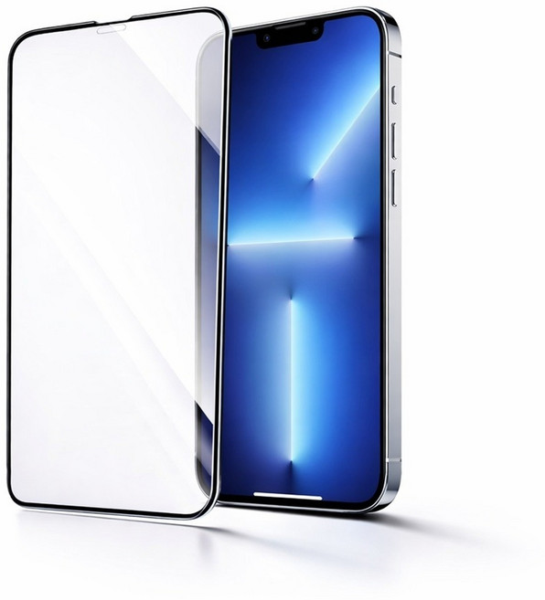 適用 IPhone 13 14 15 Pro Max Plus 手機 滿版 9H 強化 玻璃保護貼, 1個, IPhone 15 PLUS