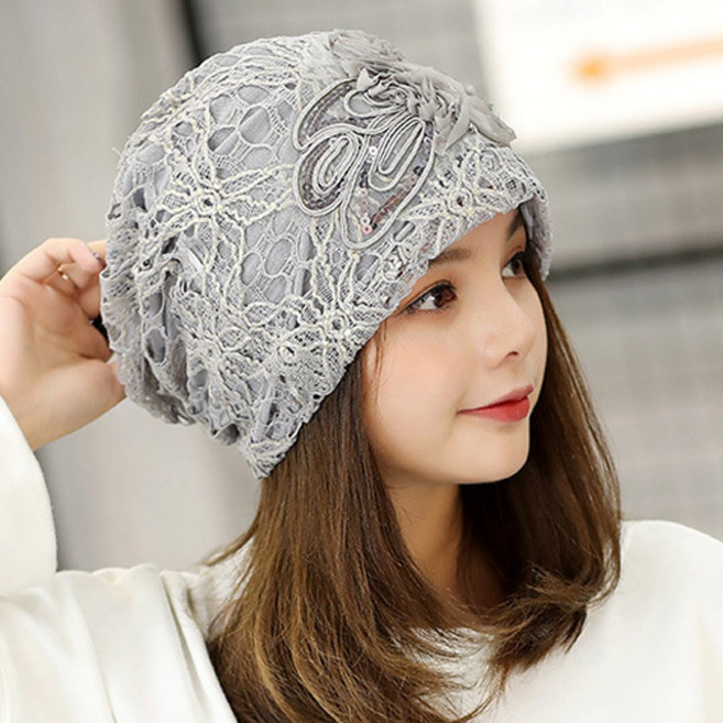 데이즈원 여성 사계절 비니 모자 항암모자 두건