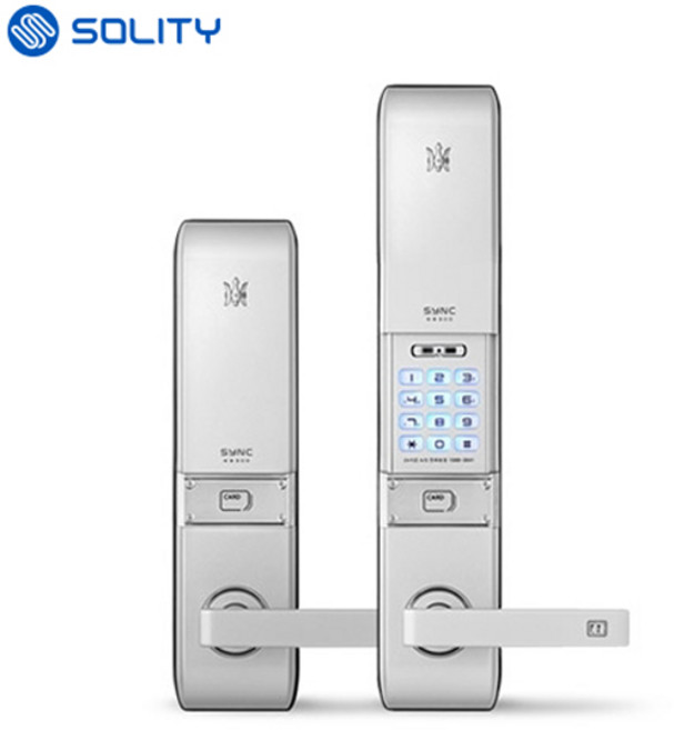 솔리티 혜강 MB500 커버 있는 도어락 카드키 현관문 방화문 도어락 교체설치 / 키, 고객직접설치, MB500 고객직접설치