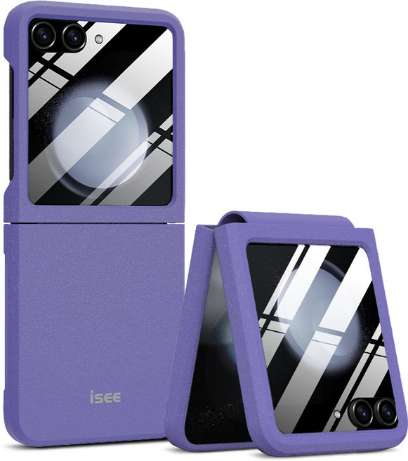 아이시(isee) Z플립3~5 호환 에어로 플렉스 하드 풀커버 케이스