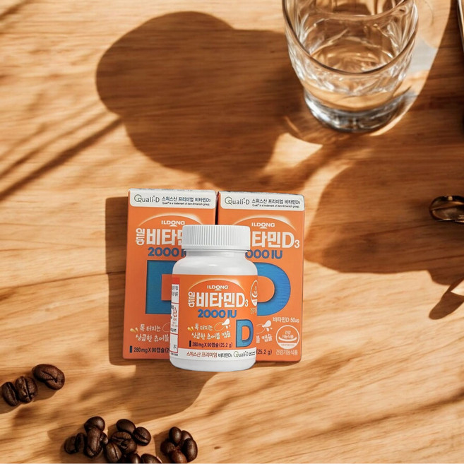 일동 비타민D3 2000IU, 90정, 1개