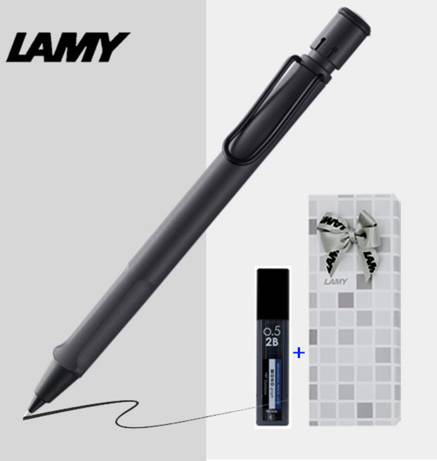 라미 샤프 사파리 0.5mm [본사정품/무료선물포장], 챠콜블랙 117