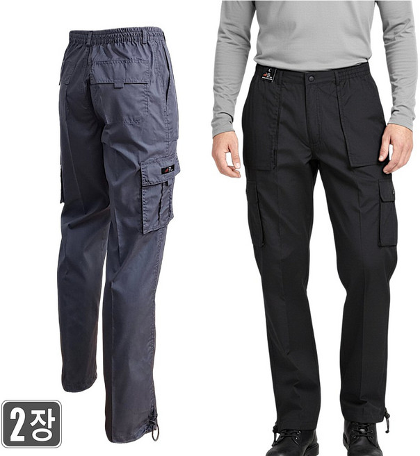 [1+1웨어몬] WF 여름 밀리터리 야상바지 (무지) 면 건빵아웃도어 카고 등산
