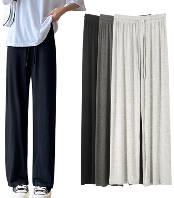 핑크셀럽 여성용 쿨링 모달 통풍 팬츠