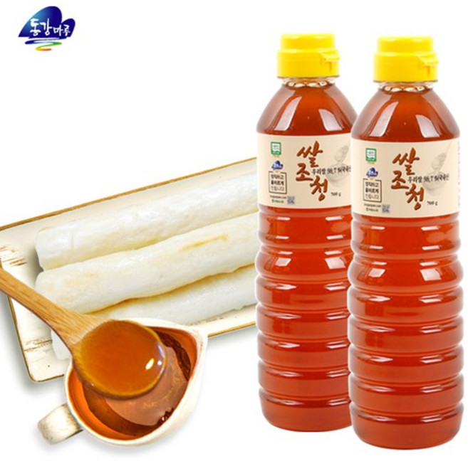 영월농협 동강마루 쌀조청700gx2통, 2개, 상세설명 참조