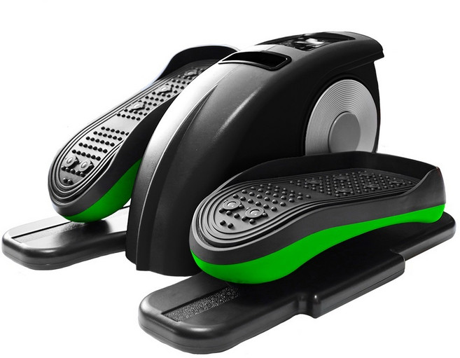 健康老師 Health.Shih 橢圓電動循環健走機 12模式 復健輔助步行機 手腳訓練 長輩適用 鋼琴黑, 黑色(限量款)