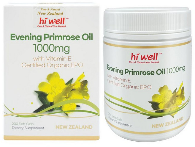 PMS 달맞이꽃 종자유 증후군 감마리놀렌산 효능 영양제 1000mg 200캡슐 1통, 200정, 1개