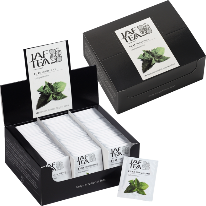 [유통기한임박 26.10.1] 재프티 100티백 페퍼민트, 1개, 100개입, 150g