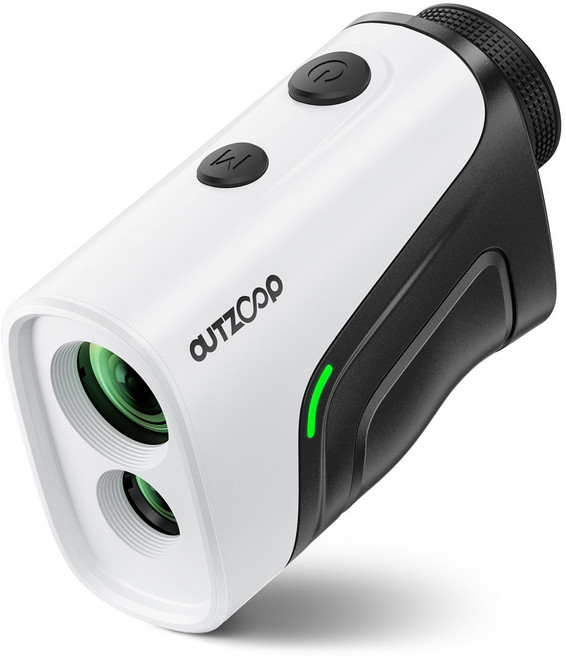 OUTZOOP 레이저 골프 거리측정기 미니 B1000F 삼각측정 0.02s초고속, LCD 흑색 표시-B1000F