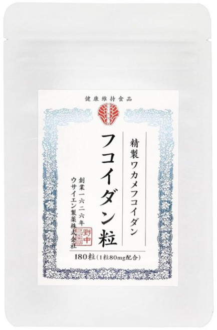 노나카우사이엔 후코이단 영양제 와카메정제 30일분 180정, 1개