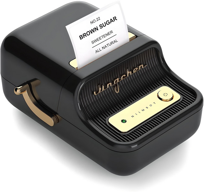 님봇 Niimbot B21 네임스티커 라벨프린터, B21(블랙), 1개