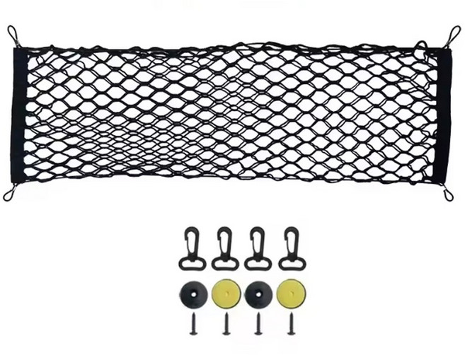 카니발 4세대 KA4 트렁크 네트 그물망 러기지네트 트렁크 정리 수납 자동차 차 튜닝 용품, 1개