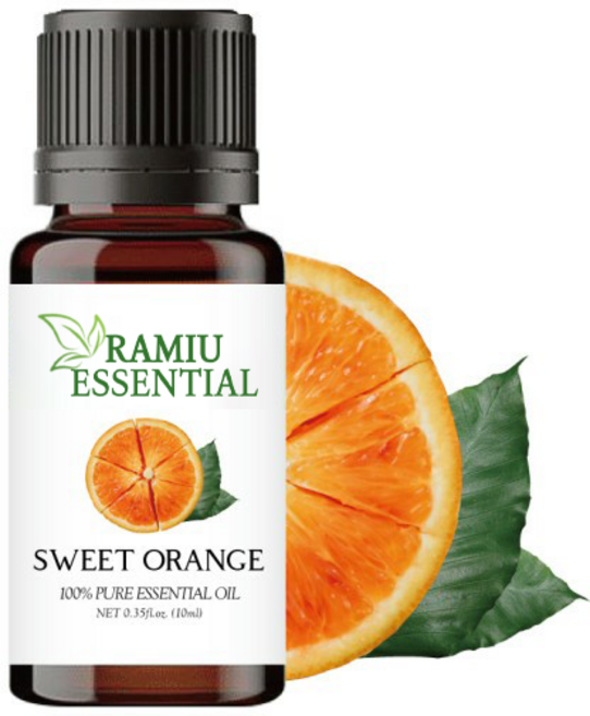 라미유 천연 에센셜 오일 아로마테라피 스위트오렌지, 10ml, 1개