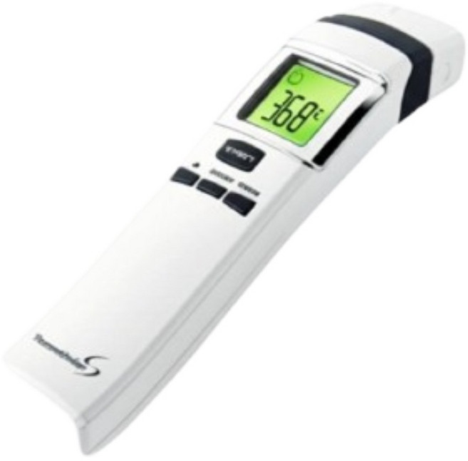 HubDIC Thermofinder S 紅外線非接觸式額溫槍 快速測量 多功能用途 LCD背光顯示 自動儲存32組數據, 200個