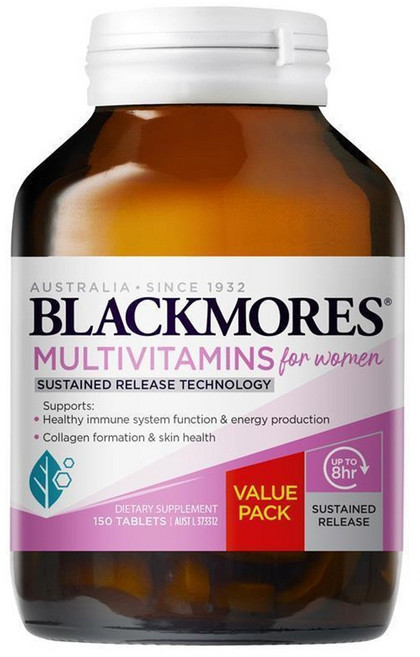 블랙모어스 여성용 멀티비타민 150정, 1개