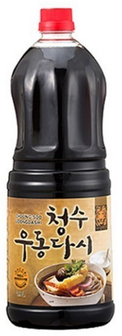 우동 육수 원액 다시 간장 양념 소스 가다랑어 국물 요리 전골 국수, 1개, 1.8L