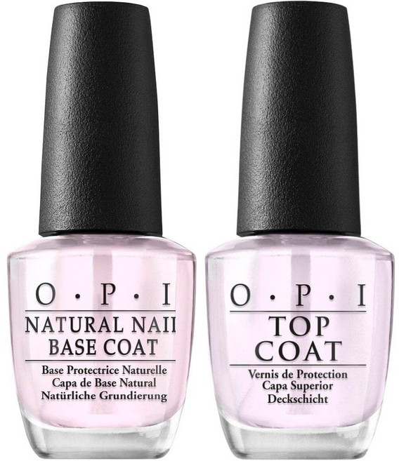 OPI 오피아이 네일폴리쉬 탑코트 or 베이스코트 15ml, 탑코트&베이스코트, 14g, 1개, 탑코트&베이스코트코트세트